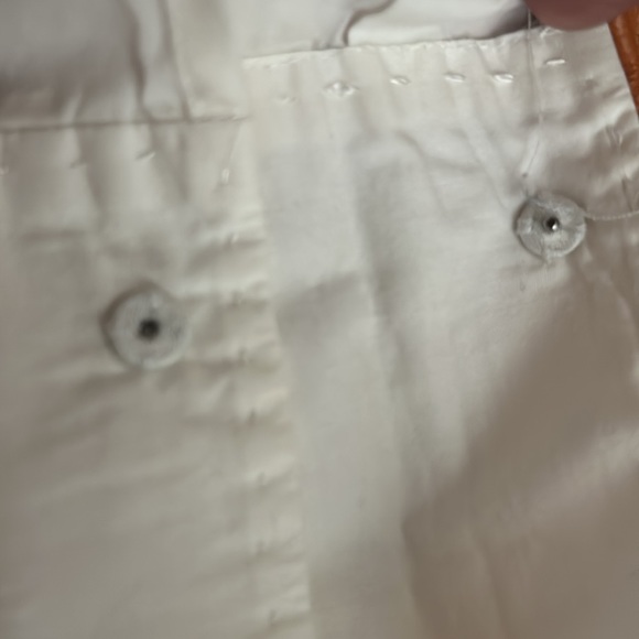 SAKS FIFTH AVENUE most GORGEOUS WHITE BLOUSE Sz Sm. EUC - Picture 11 of 14